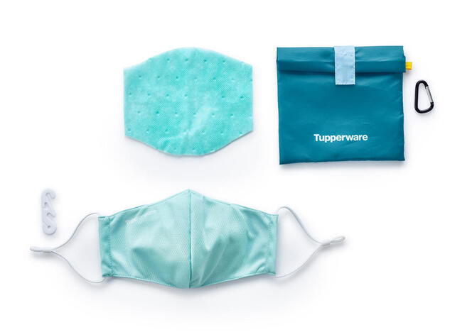 Tupperware The Tupperware Reusable Barrier Mask  mouth-barrier-mask-light blue.jpg